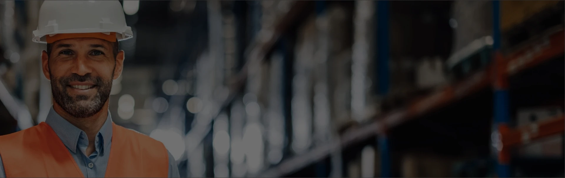 Man working warehouse